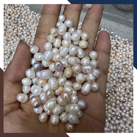 Ngọc trai thô chưa khoan lỗ làm trang sức mã AC3200, bán Sỉ toàn quốc