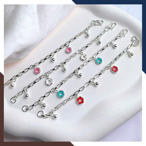 Lắc Bạc Cho Bé Nhiều Mẫu LTBCB019 – Món Quà Yêu Thương Từ Cha Mẹ