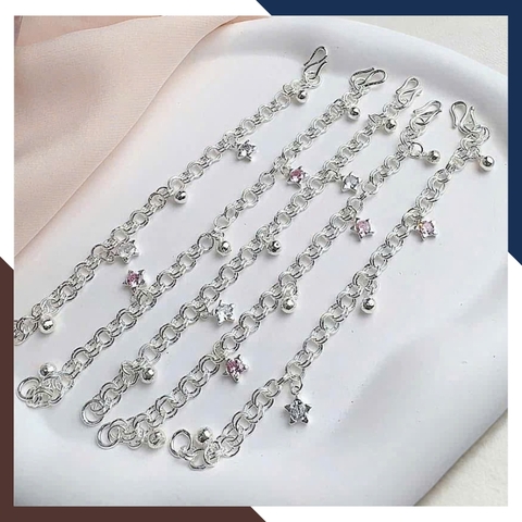 Lắc Bạc Cho Bé Nhiều Mẫu LTBCB019 – Món Quà Yêu Thương Từ Cha Mẹ