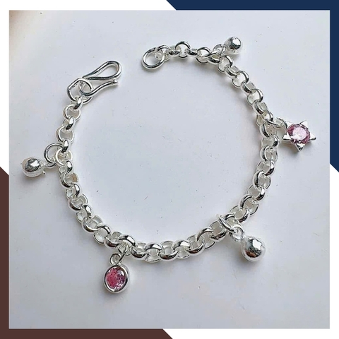 Lắc Bạc Cho Bé Nhiều Mẫu LTBCB019 – Món Quà Yêu Thương Từ Cha Mẹ