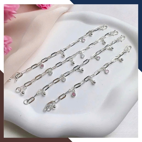 Lắc Bạc Cho Bé Nhiều Mẫu LTBCB019 – Món Quà Yêu Thương Từ Cha Mẹ