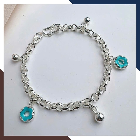 Lắc Bạc Cho Bé Nhiều Mẫu LTBCB019 – Món Quà Yêu Thương Từ Cha Mẹ