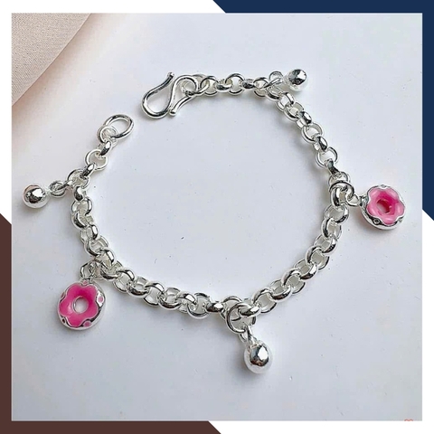 Lắc Bạc Cho Bé Nhiều Mẫu LTBCB019 – Món Quà Yêu Thương Từ Cha Mẹ