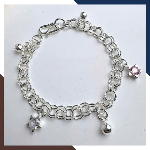 Lắc Bạc Cho Bé Nhiều Mẫu LTBCB019 – Món Quà Yêu Thương Từ Cha Mẹ