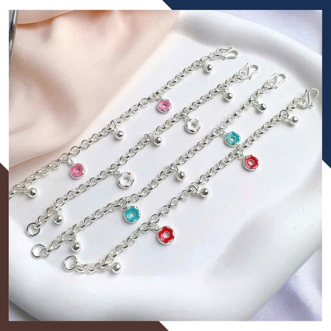 Lắc Bạc Cho Bé Nhiều Mẫu LTBCB019 – Món Quà Yêu Thương Từ Cha Mẹ