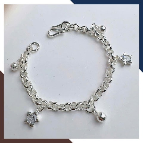 Lắc Bạc Cho Bé Nhiều Mẫu LTBCB019 – Món Quà Yêu Thương Từ Cha Mẹ