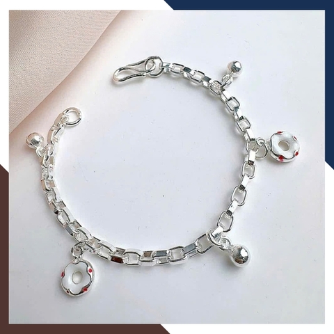 Lắc Bạc Cho Bé Nhiều Mẫu LTBCB019 – Món Quà Yêu Thương Từ Cha Mẹ