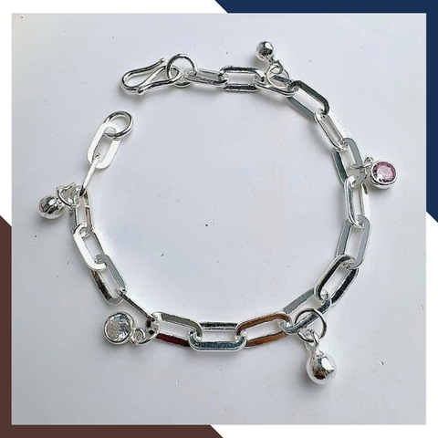 Lắc Bạc Cho Bé Nhiều Mẫu LTBCB019 – Món Quà Yêu Thương Từ Cha Mẹ