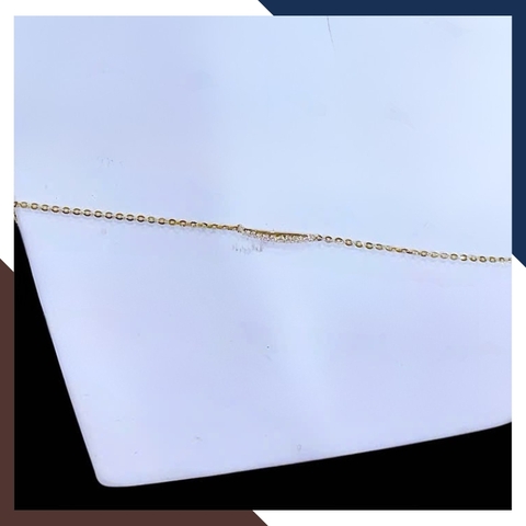 Lắc Chân Vàng Nữ 10K Nhiều Mẫu Đẹp LCVN06 – Charm Bướm, Ngôi Sao, Trái Tim – Kèm Giấy Kiểm Định