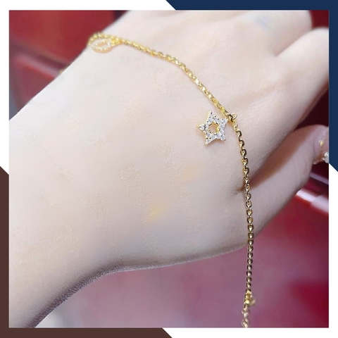 Lắc Chân Vàng Nữ 10k Nhiều Mẫu Trẻ Trung LCVN31 – Quà Tặng Bạn Gái Lý Tưởng