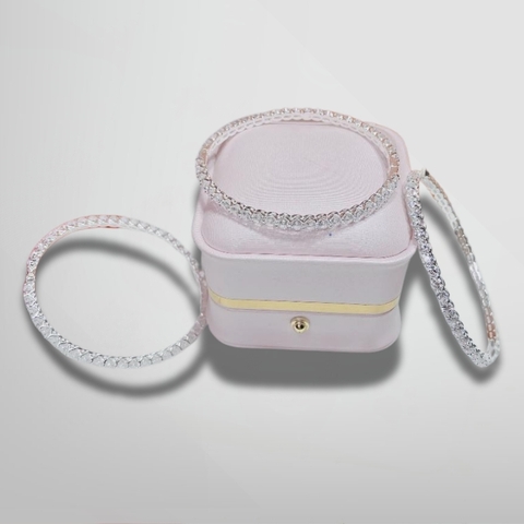 Lắc tay bạc full đá cho Nam Nữ đẹp mã AC300350