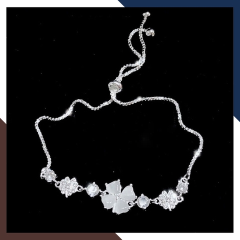 Lắc Tay Bạc Nữ Dây Rút Đính Đá Hột Xoàn LTBN52 – Nhiều Mẫu Đẹp Lung Linh