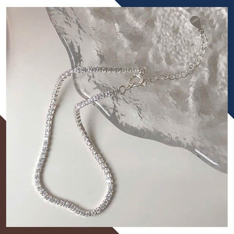 Lắc Tay Bạc Nữ Đính Đá Hột Xoàn Phối Trái Tim LTBN61 – Quà Tặng Tình Yêu Hoàn Hảo