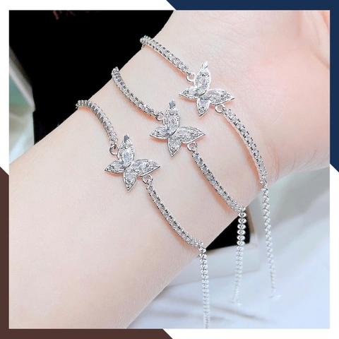 Lắc Tay Bạc Nữ Nhiều Mẫu Đẹp, Trẻ Trung LTBN121