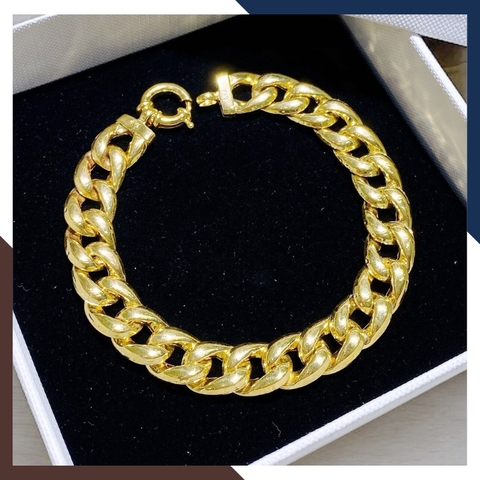 Lắc tay bọng vàng tây 10k cho nam đẹp mã 215330