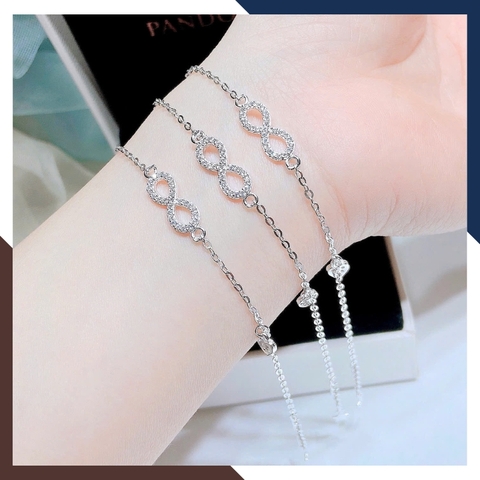 Lắc Tay Như Ý Nguyện Bạc Ta Cho Nữ LTBN126 – Hút May Mắn, Cầu Bình An