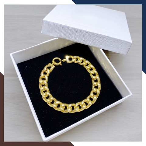 Lắc tay vàng nam, lắc cuban vàng tây 10k cho nam đẹp mã 215330361