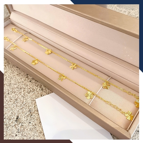 Lắc Tay Vàng Nữ 10k LTVN313 – Nhiều Mẫu Sang Trọng – Tôn Da – Phù Hợp Mọi Trang Phục