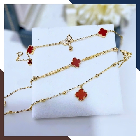 Lắc Tay Vàng Nữ 10K LTVN321 – Nhiều Mẫu Charm Thanh Lịch, Dễ Phối, Phù Hợp Đeo Hằng Ngày