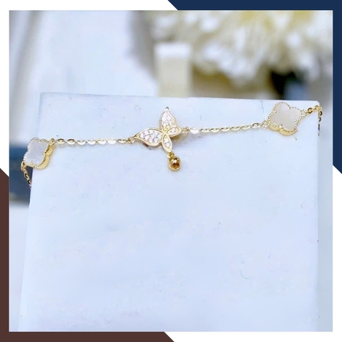 Lắc Tay Vàng Nữ 10K LTVN321 – Nhiều Mẫu Charm Thanh Lịch, Dễ Phối, Phù Hợp Đeo Hằng Ngày