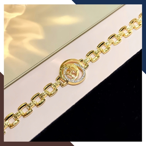 Lắc Tay Vàng Trơn Cho Nam Nữ LTVN286 – Bản To Nổi Bật & Sang Trọng