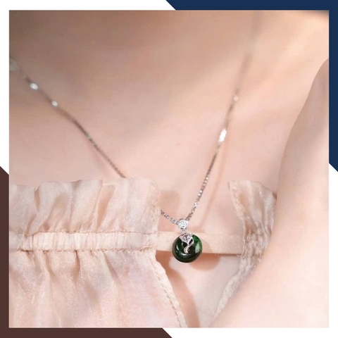 Mặt Dây Chuyền Hồ Ly Phúc Lộc Tình DCPT08 – Trang Sức Phong Thuỷ Gieo Nhân Duyên, Gặt Tiền Tài