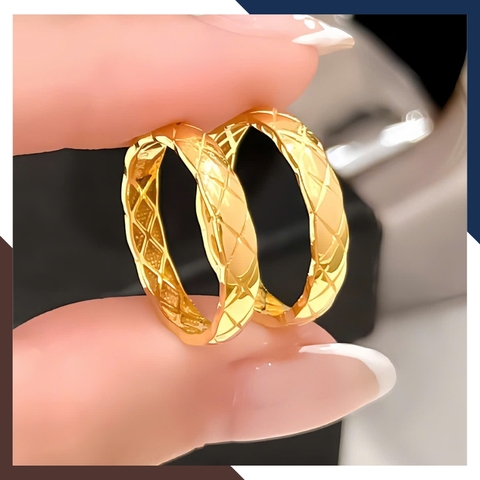 Nhẫn Cặp Vàng Tây 10k Trơn Không Đính Đá, Nhẫn Đôi Đơn Giản Đẹp NVCD149