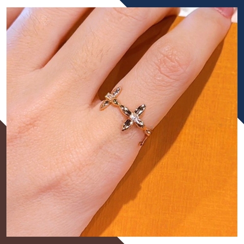 Nhẫn Cỏ 4 Lá Vàng 18k Nhiều Mẫu Cho Nữ NVN213