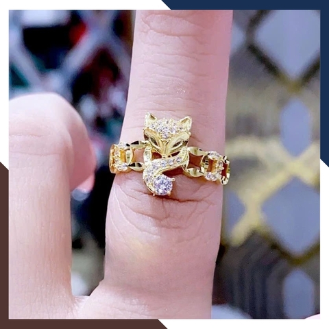 Nhẫn Kim Tiền Tài Lộc Bằng Vàng Tây 10k Nhiều Mẫu Mới 2025 Mã NVN73