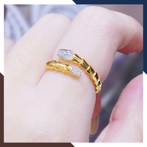Nhẫn Rắn Vàng Tây 10k Nhiều Mẫu Mới 2025 Mã NVN69