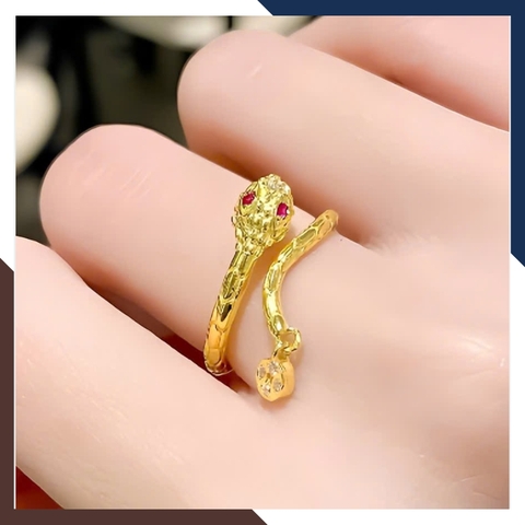 Nhẫn Rắn Vàng Tây 10k Nhiều Mẫu Mới 2025 Mã NVN69