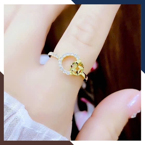 Nhẫn Kim Tiền Vàng Tây 10k Nhiều Mẫu Mới Đẹp 2025 Mã NVN50