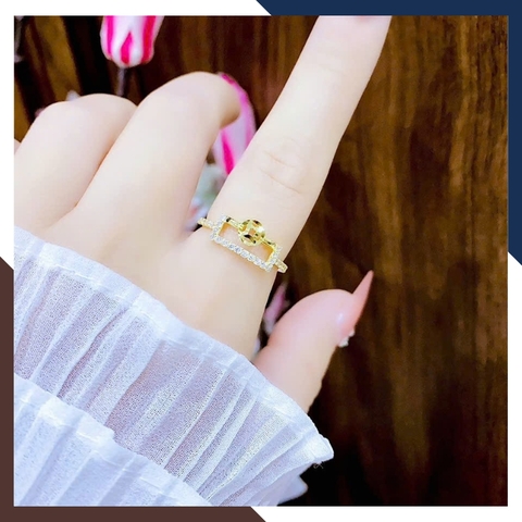 Nhẫn Kim Tiền Vàng Tây 10k Nhiều Mẫu Mới Đẹp 2025 Mã NVN50