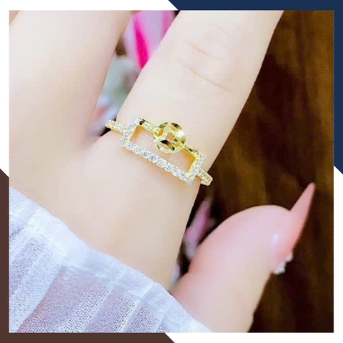 Nhẫn Kim Tiền Vàng Tây 10k Nhiều Mẫu Mới Đẹp 2025 Mã NVN50