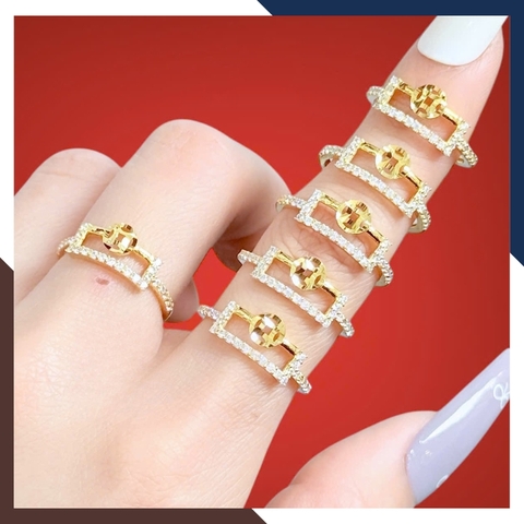 Nhẫn Kim Tiền Vàng Tây 10k Nhiều Mẫu Mới Đẹp 2025 Mã NVN50