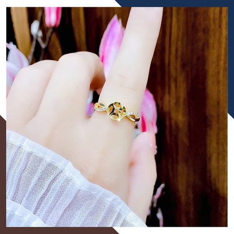 Nhẫn Kim Tiền Vàng Tây 10k Nhiều Mẫu Mới Đẹp 2025 Mã NVN50