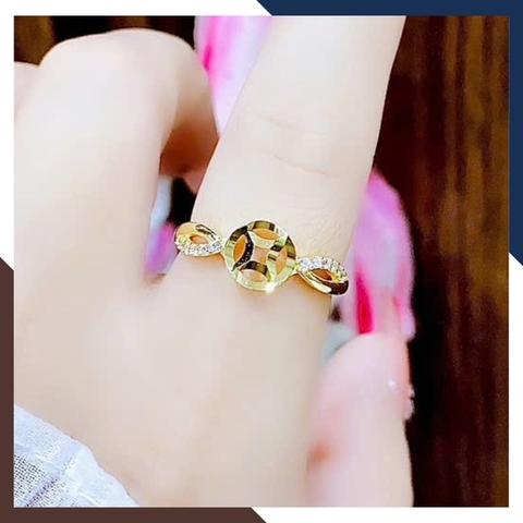 Nhẫn Kim Tiền Vàng Tây 10k Nhiều Mẫu Mới Đẹp 2025 Mã NVN50