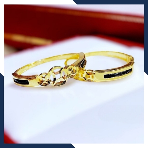 Nhẫn lông voi kim tiền vàng tây 10k, nhẫn kim tiền lông voi may mắn tài lộc mã TL40.43