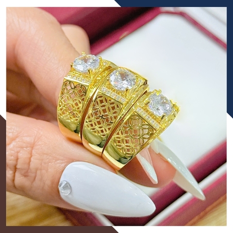 Nhẫn Nam Vàng Tây 10k Đính Hột Đá Trắng NVNA56 – Lịch Lãm, Tự Tin, Ấn Tượng Ngay Từ Cái Nhìn Đầu Tiên