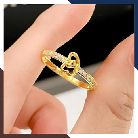 Nhẫn trái tim chữ I Love You NVN416 – Quà tặng ngọt ngào cho người yêu