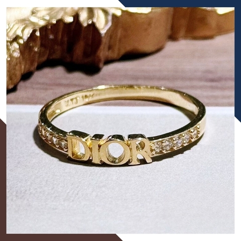Nhẫn vàng dior 10k, nhẫn vàng nữ giá dưới 2 triệu mã 838TL28