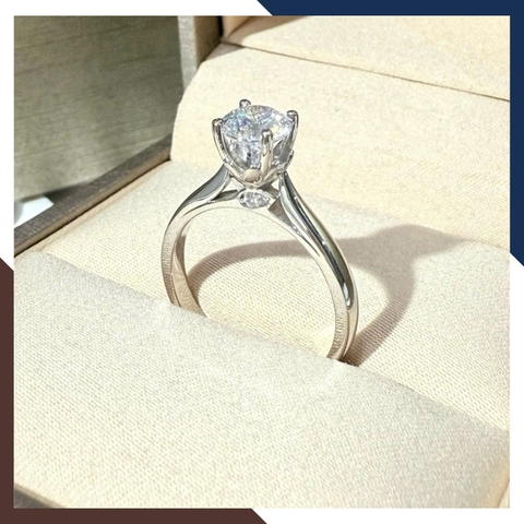 Nhẫn Vàng Nữ, Nhẫn Cầu Hôn Vàng 18k Nhiều Mẫu Đẹp Mã NVN141