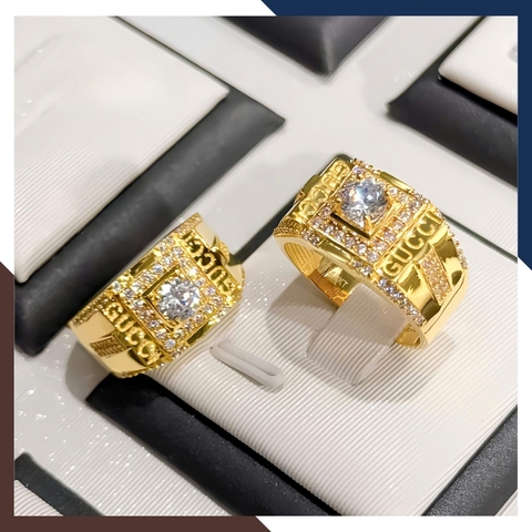 Nhẫn Vàng Tây Nam 10k Gucci Mã NVNA27 – Đỉnh Cao Của Sự Lịch Lãm & Cá Tính