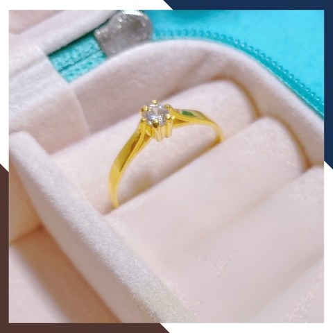 Nhẫn Vàng Tây Nữ 10k Tặng Người Yêu Nhiều Mẫu Mới Đẹp Mã NVN108