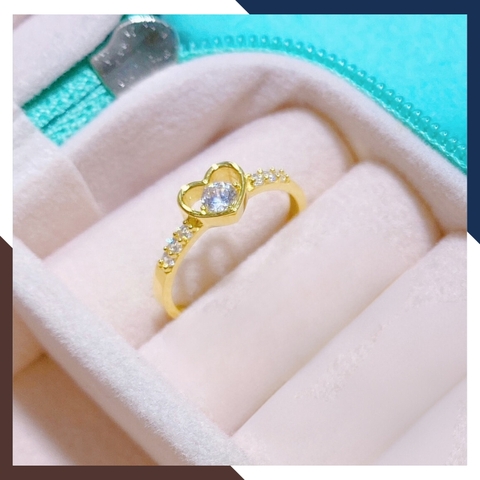 Nhẫn Vàng Tây Nữ 10k Tặng Người Yêu Nhiều Mẫu Mới Đẹp Mã NVN108