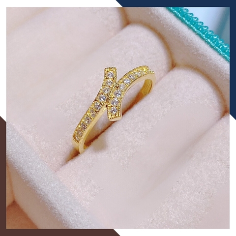 Nhẫn Vàng Tây Nữ 10k Tặng Người Yêu Nhiều Mẫu Mới Đẹp Mã NVN108