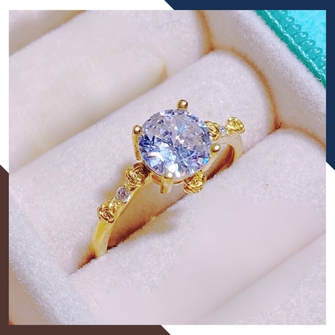 Nhẫn Vàng Tây Nữ 10k Tặng Người Yêu Nhiều Mẫu Mới Đẹp Mã NVN108