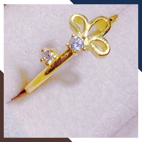 Nhẫn Vàng Tây Nữ 10k Tặng Người Yêu Nhiều Mẫu Mới Đẹp Mã NVN108