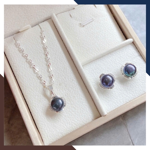 Set Ngọc Trai Bạc Cho Nữ BTSNT179 – Trẻ Trung & Thanh Lịch Mọi Góc Nhìn