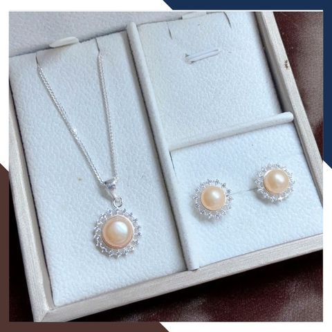 Set Ngọc Trai Bạc Cho Nữ BTSNT179 – Trẻ Trung & Thanh Lịch Mọi Góc Nhìn